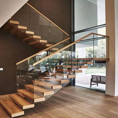 Wooden stair design